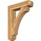 Ekena Millwork Legacy Craftsman Rough Sawn Bracket w/ Offset Brace, Western Red Cedar, 8"W x 34"D x 42"H BKT0806X34X42LEC04RWR - alternate 1